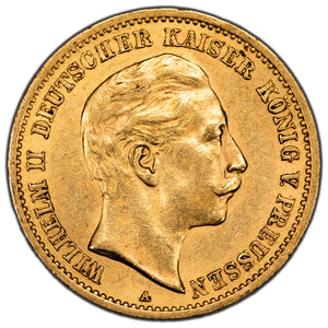 SOLD Germany Prussia 1909-A 10 Ten Mark Gold Coin