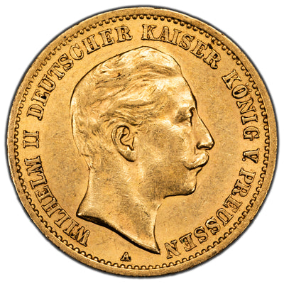 SOLD Germany Prussia 1909-A 10 Ten Mark Gold Coin