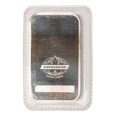 SOLD Engelhard Scotiabank 1oz .999 Fine Silver Bar - Sealed - *Bar has a bend*