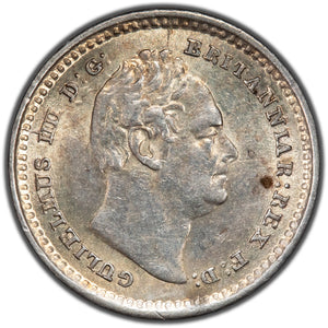 SOLD Great Britain 1834 1 1/2 Pence Silver Coin - Reverse Small Scratch