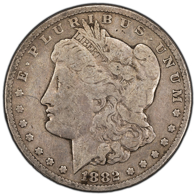 United States 1882-CC $1 Morgan Dollar Silver Coin