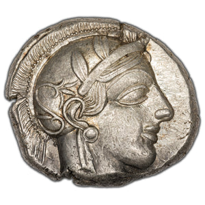 SOLD Ancient Greece 440-404 BC AR Tetradrachm Athenian Owl