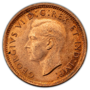 SOLD Canada 1940 1 Small Cent Coin - MS-62
