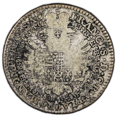 Austrian Netherlands N.D (1755-1765) 1/2 Kronenthaler Silver Coin