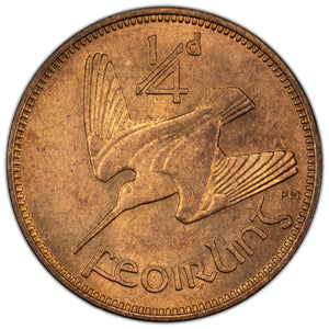 SOLD Ireland 1940 1/4d Farthing Coin S-6645