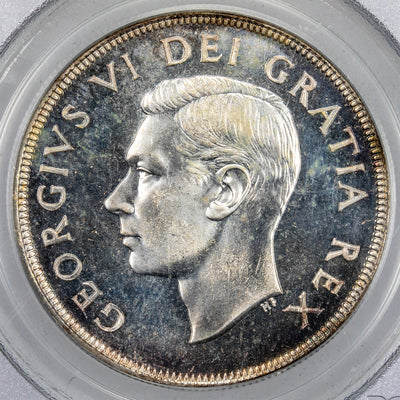 SOLD Canada 1952 No WL $1 Silver Dollar Coin - PCGS PL-66 OGH