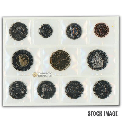 Canada 2007 Wheelchair Mule Olympic 11-Coin PL Proof-Like Mint Coin Set - Envelope + COA