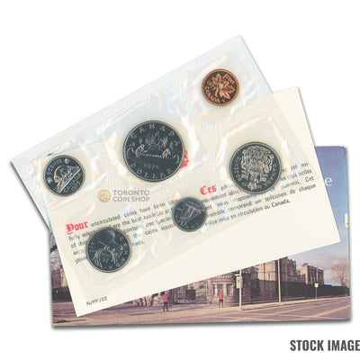 Canada 1975 6-Coin PL Proof-Like Mint Coin Set - Envelope + COA