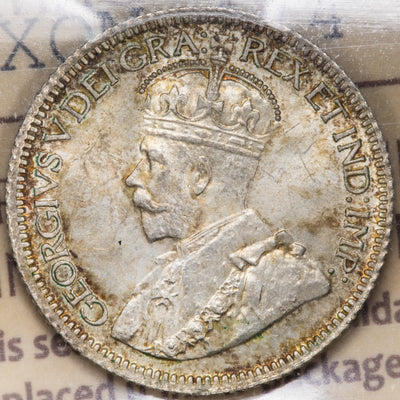 SOLD Canada 1931 10 Cents Dime Silver Coin - ICCS MS-63