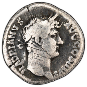 SOLD Ancient Rome Hadrian AD 117-138 Denarius Silver Coin RIC #266
