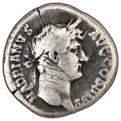 SOLD Ancient Rome Hadrian AD 117-138 Denarius Silver Coin RIC #266
