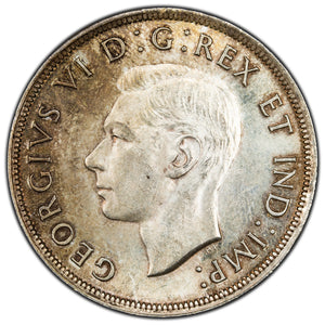 SOLD Canada 1939 $1 Dollar Silver Coin - Parliament Building - MS-62