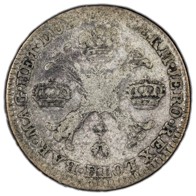 Austrian Netherlands N.D (1755-1765) 1/2 Kronenthaler Silver Coin