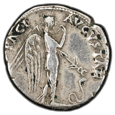 SOLD Ancient Rome Imperial AD 46-7 Claudius AR Denarius 3.67gr 18mm RIC 39