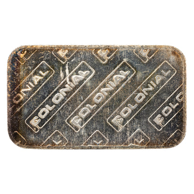 SOLD Engelhard Colonial 1oz .999 Fine Silver Bar