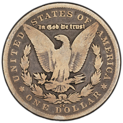 SOLD United States 1880-CC $1 Morgan Dollar Silver Coin