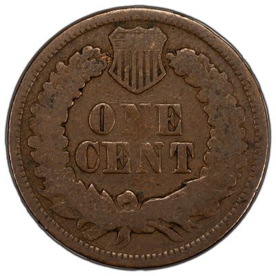 United States 1867 1 Cent Indian Head Penny Coin - Better Date