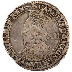 SOLD Scotland 12 Shillings Silver Coin S-5561 - NGC VF-20