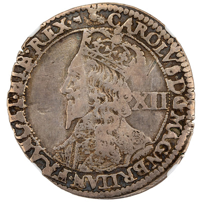 SOLD Scotland 12 Shillings Silver Coin S-5561 - NGC VF-20
