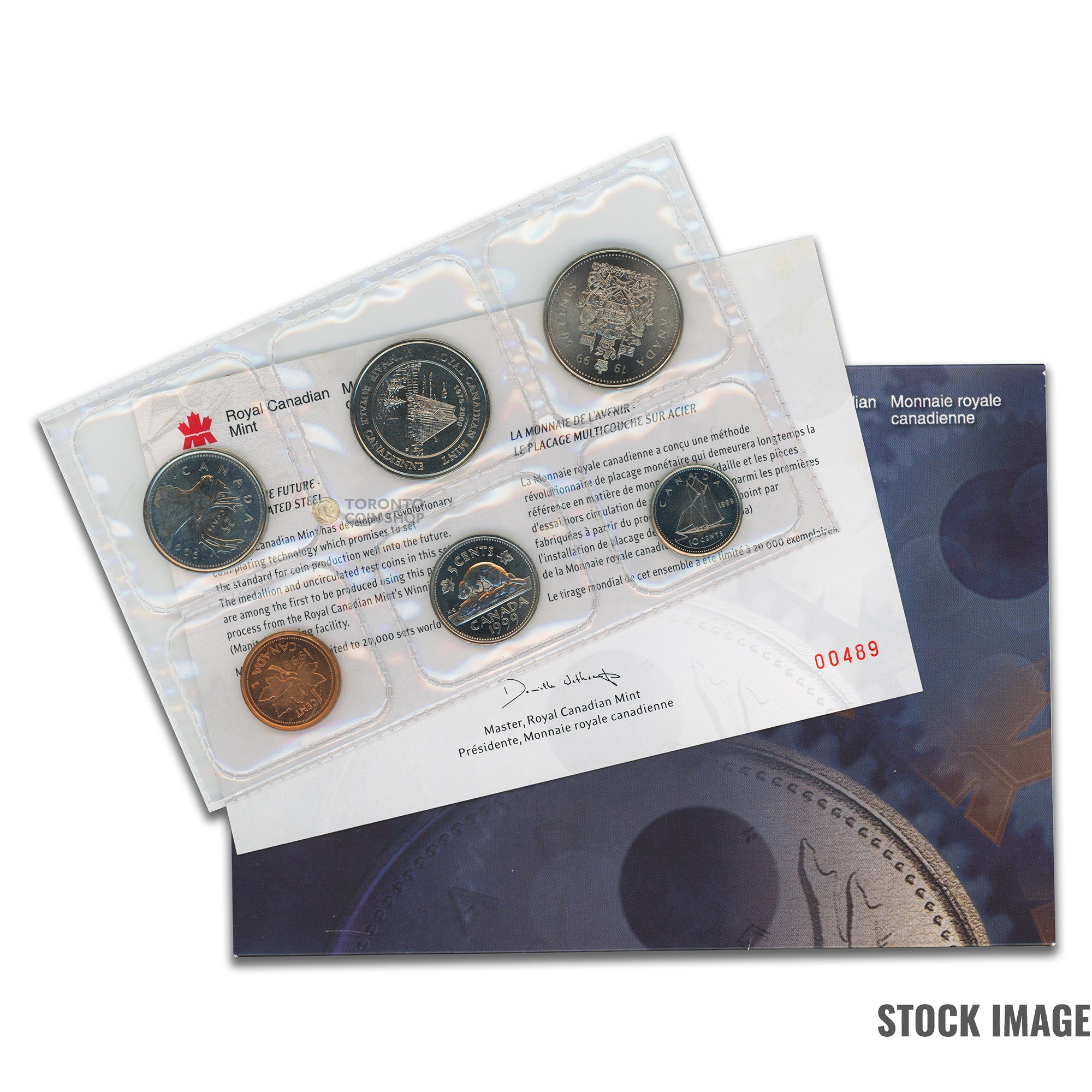 Canada 1999-P Test Token 6-Coin PL Proof-Like Mint Coin Set - Envelope ...