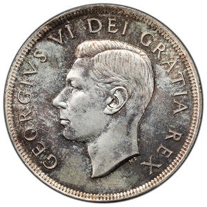 SOLD Canada 1949 $1 Silver Dollar Coin - Choice UNC