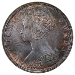 Hong Kong 1901 1 One Cent Coin - Uncirculated