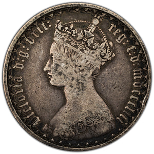 SOLD Great Britain 1853 Florin Silver Coin KM #746