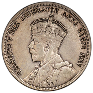 SOLD Canada 1935 $1 Silver Dollar Coin - Circulated