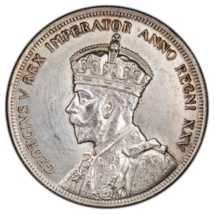 SOLD Canada 1935 $1 Silver Dollar Coin First Year of Issue! - Cleaned