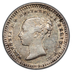 SOLD Great Britain 1843 Overdate 1 1/2 Pence Silver Coin