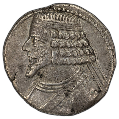 SOLD Parthia 38-2 BC Phroates IV Selevcia Mint Tetradrachm Silver Coin Sellwood #51
