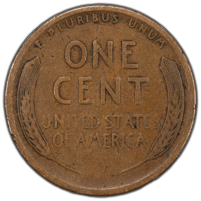 SOLD United States 1909-S Lincoln Wheat Penny Coin - F-12