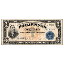 SOLD Philippines ND (1944) 1 One Peso Note Victory Series P #94 - Circulated