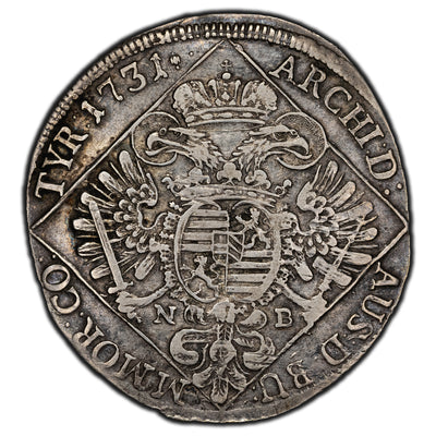 SOLD Hungary 1731 1/4 Thaler Silver Coin KM #305