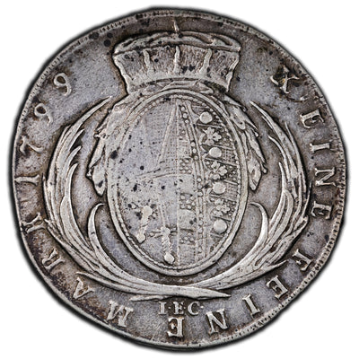 SOLD Germany Saxony-Albertine 1799 Thaler Silver Coin