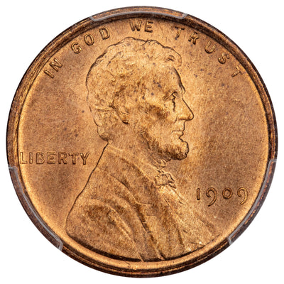 SOLD United States 1909 VDB Lincoln Wheat Cent - PCGS MS-65 Red