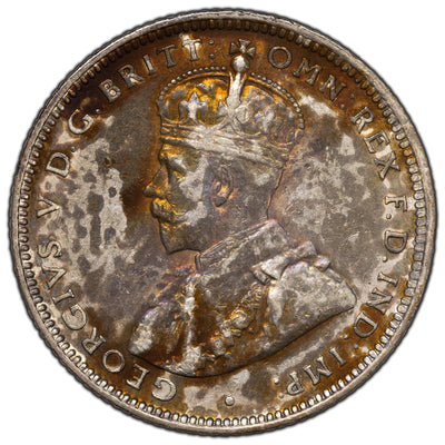 Australia 1916-M 1 One Shilling Silver Coin KM #26