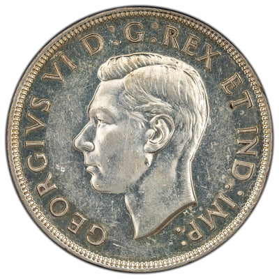 SOLD Canada 1947 Blunt 7 $1 Silver Dollar Coin - Extra Fine