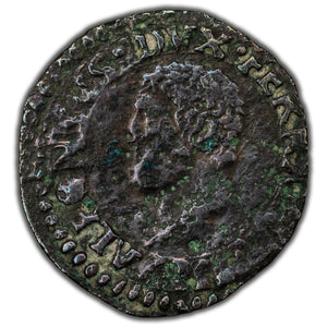 Ferrara, Italy Herzogtum Alphonso I 1505-1534 Dinero Coin CNI 1-.451.82 FF - Corrosion