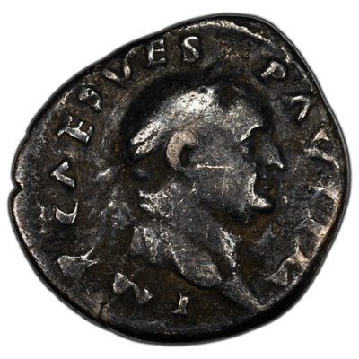 SOLD Ancient Rome 71 AD Vespasian Denarius Silver Coin RIC 43