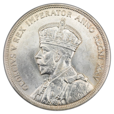 SOLD Canada 1935 $1 Silver Dollar Coin First Year of Issue! - ICCS MS-64