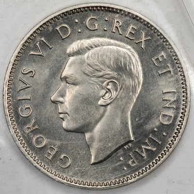 SOLD Canada 1937 5 Cents Nickel Coin - ICCS Matte Specimen SP-66
