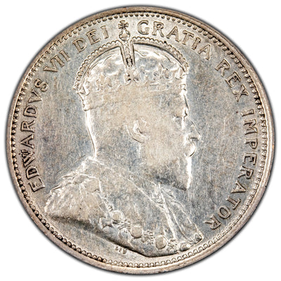 Canada 1905 25 Cents Quarter Silver Coin - Very Fine