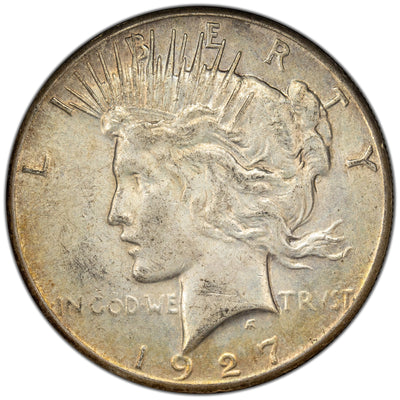 United States 1927 $1 Peace Dollar Silver Coin