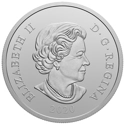 Canada 2020 $20 Queen Elizabeth II's Brazilian Aquamarine Tiara .9999 Fine Silver Coin