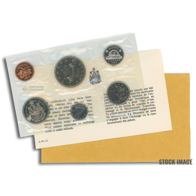 Canada 1968 Small Island 6-Coin PL Proof-Like Mint Coin Set - Envelope + COA