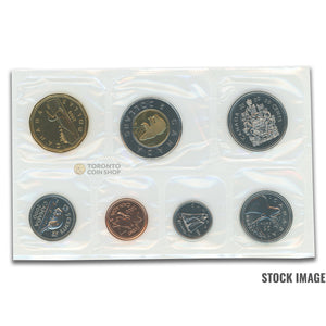Canada 2000 Winnipeg 7-Coin PL Proof-Like Mint Coin Set - Plastic Only