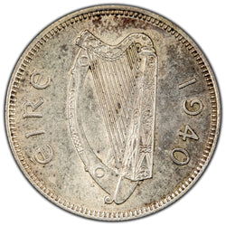 Ireland 1940 One Shilling Silver Coin