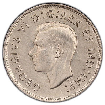 Canada 1937 5 Cents Nickel Coin - Choice Uncirculated