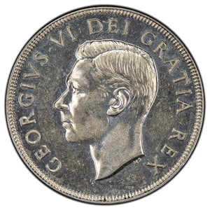 SOLD Canada 1951 $1 Silver Dollar Coin - King George VI
